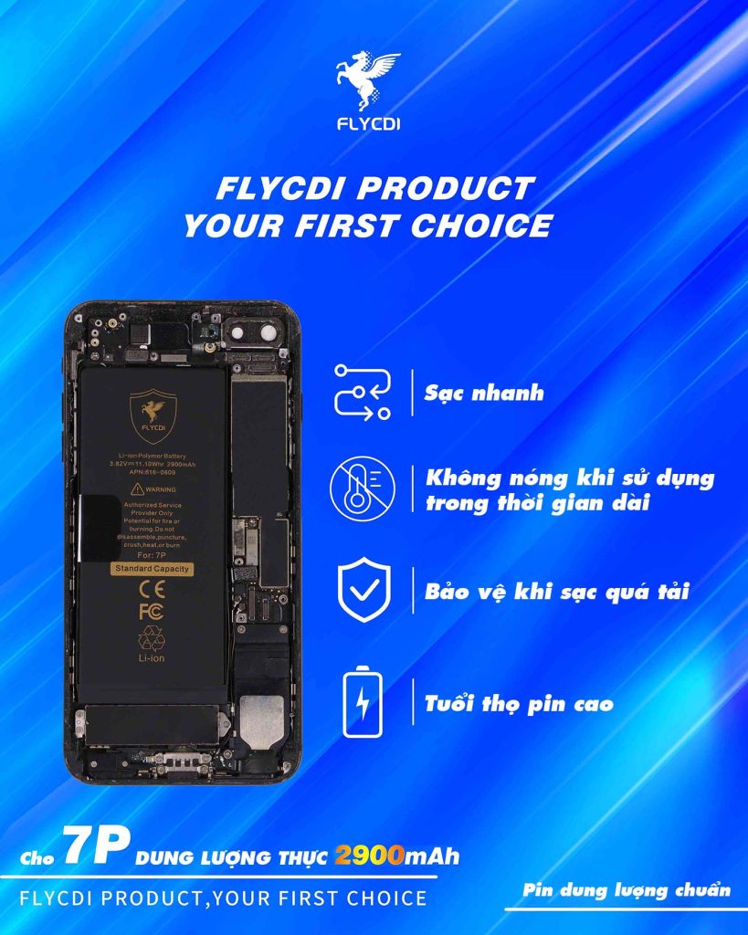 pin-dien-thoai-flycdi-dung-luong-tieu-chuan-cho-iphone-7plus-voi-nhieu-uu-diem