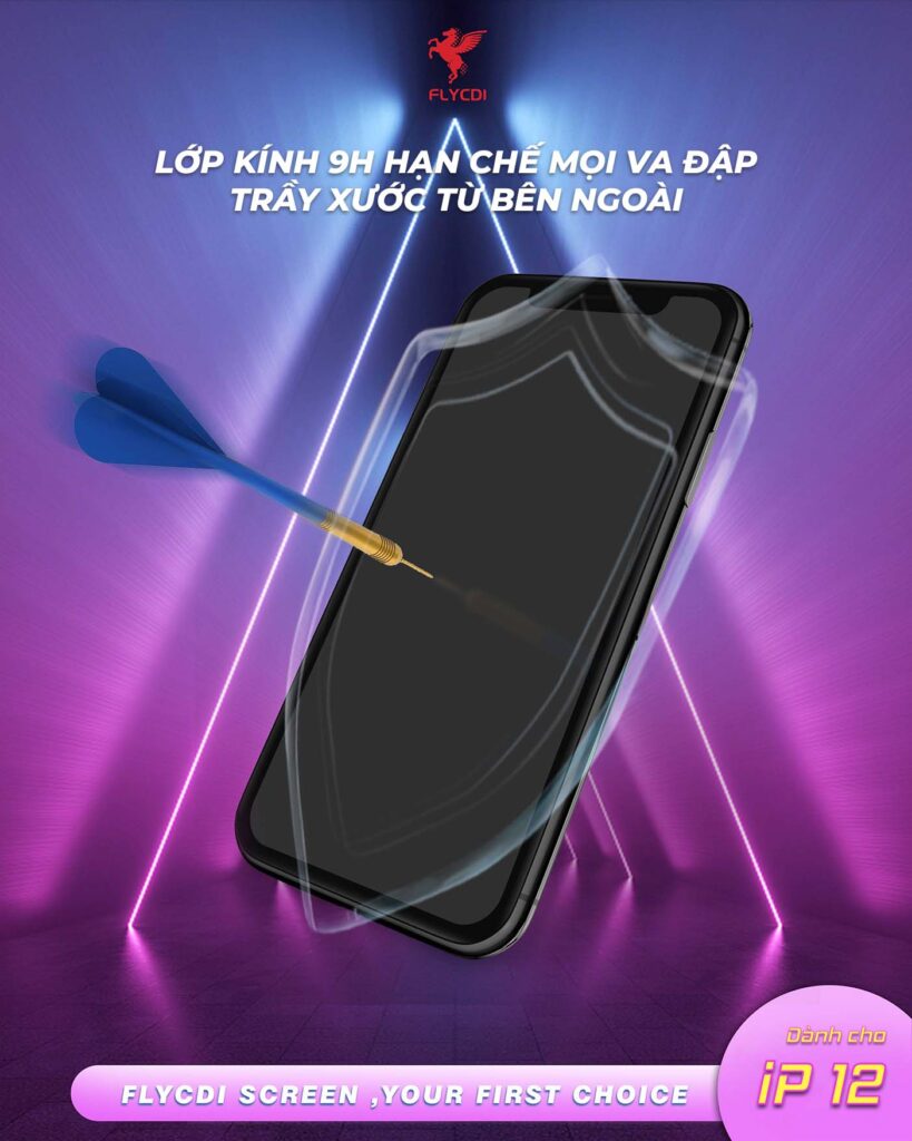 Thay màn hình iPhone 12 LCD chính hãng FLYCDI 12 man-hinh-iphone-12-do-cam-ung