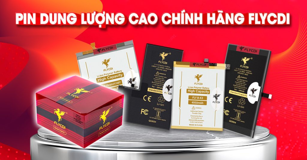 Pin điện thoại dung lượng cao FLYCDI